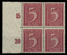 DEUTSCHES REICH 1921 INFLATION Nr 158 Postfrisch VIERER X89C4B6 - Neufs