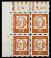 BRD DS BED. DEUTSCHE Nr 353y DZ11 Postfrisch VIERERBLOC X906762 - Unused Stamps