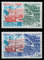 FRANKREICH DIENSTMARKEN EUROPARAT Nr 32-33 Postfrisch SAE3E6E - Mint/Hinged