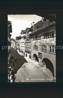 11638519 Appenzell IR Hauptgasse Mit Rathaus Fassadenmalerei Appenzell IR - Sonstige & Ohne Zuordnung