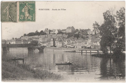 CPA DE PONTOISE  (VAL D'OISE)  BORDS DE L'OISE - Pontoise