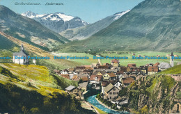 R045744 Gotthardstrasse. Andermatt. E. Goetz - World