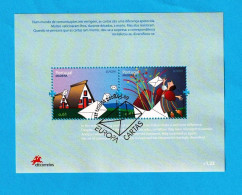 PTB1689- PORTUGAL (MADEIRA) 2008 Nº 376 (selos 3692_ 3695)- CTO (EUROPA CEPT) - Blocs-feuillets