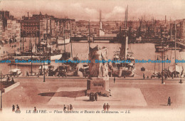 R044701 Le Havre. Place Gambetta Et Bassin Du Commerce. LL. No 655 - Monde