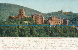 R045812 Heidelberg. Schloss Von Der Hirschgasse Gesehen. Trenkler. 1904 - Monde