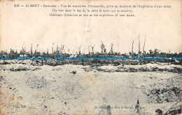 R044704 Albert. Germans Threnches As Son As The Explosion Of One Mine. G. Lelong - World