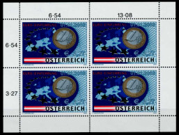 ÖSTERREICH BLOCK KLEINBOGEN Nr 2368 Postfrisch KLEINBG SD004D2 - Blocs & Hojas