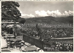 11638276 Meldegg Walzenhausen AR Gasthaus Terrasse Panorama Blick Ins Vorarlberg - Sonstige & Ohne Zuordnung