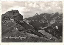 11638251 Hoher Kasten Berggasthaus Panorama Mit Alpstein Hoher Kasten - Sonstige & Ohne Zuordnung