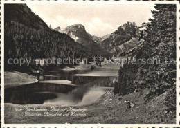 11638222 Bruelisau Saembtisersee Blick Auf Kreuzberge Mutschen Roslenfirst Hunds - Autres & Non Classés