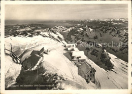 11638216 Schwaegalp AR Saentisgipfel Mit Berggasthaus Und Ostpanorama Schwaegalp - Other & Unclassified