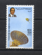 MAROC N°  605    NEUF SANS CHARNIERE  COTE  1.50€    ROI TELECOMMUNICATIONS - Marocco (1956-...)