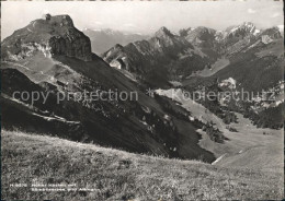 11638192 Hoher Kasten Berggasthaus Mit Saembtisersee Und Altmann Appenzeller Alp - Sonstige & Ohne Zuordnung