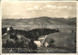 11638183 Walzenhausen AR Panorama Blick Von Der Gebhardshoehe Ins Rheintal Und V - Altri & Non Classificati