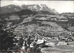 11638164 Appenzell IR Gesamtansicht Mit Alpenpanorama Alpstein Appenzell - Otros & Sin Clasificación