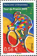 230801 MNH ANDORRA. Admón Francesa 2009 TOUR DE FRANCIA 2009 - Autres & Non Classés