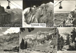 11638156 Schwaegalp AR Talstation Restaurant Saentis Schwebebahn Appenzeller Alp - Andere & Zonder Classificatie