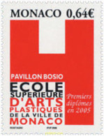 161303 MNH MONACO 2005 ESCUELA SUPERIOR DE ARTES PLASTICAS - Unused Stamps