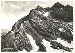 11638128 Schwaegalp AR Berggasthaus Tierwies Aufstieg Zum Saentis Bergtour Appen - Altri & Non Classificati