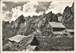 11638113 Wildhaus SG Berggasthaus Schafboden Unterm Saentis Appenzeller Alpen Wi - Sonstige & Ohne Zuordnung