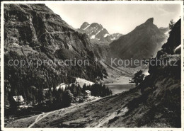 11638111 Seealpsee Gasthaus Panorama Mit Unterstrich Altmann Rossmad Appenzeller - Altri & Non Classificati