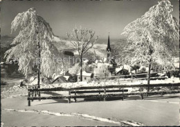 11638108 Rehetobel Ortsansicht Kurort Mit Kiche Winterimpressionen Rehetobel - Other & Unclassified