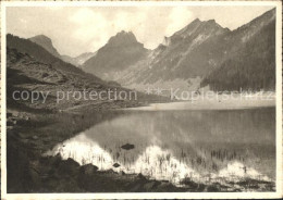 11638100 Bruelisau Saemtisersee Mit Hundstein Appenzeller Alpen Bruelisau - Sonstige & Ohne Zuordnung