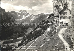 11638097 Meglisalp Altmann Saentis Berggasthaus Aescher Wildkirchli Rotsteinpass - Autres & Non Classés