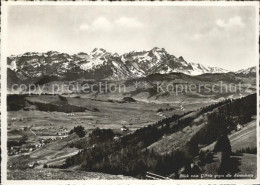 11638096 Gaebris Panorama Blick Gegen Saentiskette Appenzeller Alpen Gaebris - Altri & Non Classificati