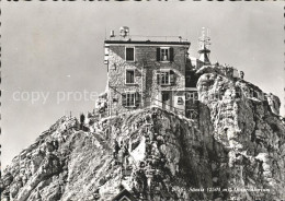 11638078 Schwaegalp AR Saentisgipfel Mit Observatorium Appenzeller Alpen Schwaeg - Otros & Sin Clasificación