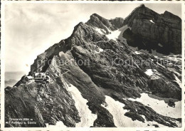 11638077 Schwaegalp AR Berggasthaus Tierwies Aufstieg Zum Saentis Bergwanderrout - Autres & Non Classés