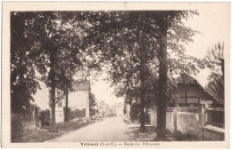 CPA DE VETHEUIL  (VAL D' OISE)  ROUTE DES MILLONNETS - Vetheuil