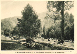 S19-001 La Bourboule - Le Parc Fenestre - Propriété De La Cie Des Eaux Minérales - Carte Publicitaire - La Bourboule