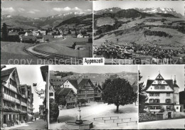 11638061 Appenzell IR Teilansichten Brunnen Alpenpanorama Appenzell - Sonstige & Ohne Zuordnung