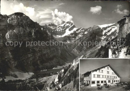 11638060 Ebenalp Berggasthaus Blick Auf Seealpsee Meglisalp Appenzeller Alpen Eb - Sonstige & Ohne Zuordnung