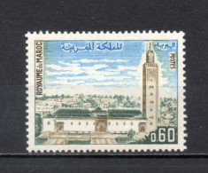 MAROC N°  612    NEUF SANS CHARNIERE  COTE  0.80€    MOSQUEE - Marruecos (1956-...)