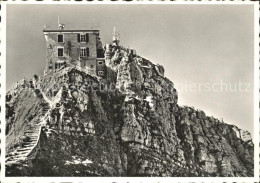 11638037 Schwaegalp AR Saentisgipfel Mit Wetterwarte Appenzeller Alpen Schwaegal - Sonstige & Ohne Zuordnung