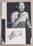 Autographe Sebastian Lander One Pro Cycling 2016 Format A5 - Cyclisme