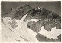 11638013 Schwaegalp AR Berggasthaus Saentis Wetterwarte Schwebebahnstation Mit G - Otros & Sin Clasificación