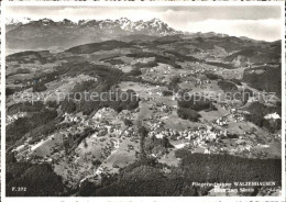 11637998 Walzenhausen AR Fliegeraufnahme Mit Blick Zum Saentis Appenzeller Alpen - Andere & Zonder Classificatie