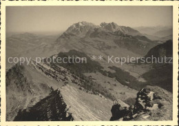 11637947 Speer Walensee Panorama Blick Zum Saentis Appenzeller Alpen Speer - Otros & Sin Clasificación