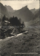 11637946 Seealpsee Berggasthaus Mit Rossmaad Und Saentis Appenzeller Alpen Seeal - Andere & Zonder Classificatie