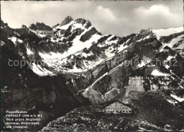 11637940 Ebenalp Berggasthaus Blick Gegen Meglisalp Altmann Rotsteinpass Lisengr - Altri & Non Classificati