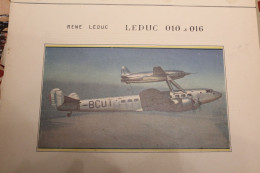 Dossier Avions Français René Leduc 010-016 / 021 / 022 - Aviación