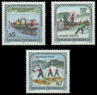 ÖSTERREICH 1993 Nr 2100-2102 Postfrisch SD32CD2 - Unused Stamps