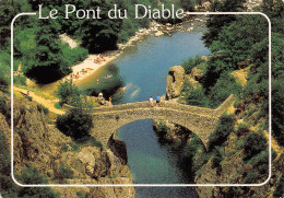 07  Thueyts Le Pont Du Diable  (Scan R/V) N°   11   \PB1106 - Aubenas