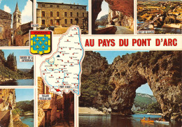 07 VALLON-PONT-D'ARC   Les Gorges      (Scan R/V) N°   4   \PB1104 - Vallon Pont D'Arc