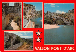 07 VALLON-PONT-D'ARC   Les Gorges  De L'ardèche    (Scan R/V) N°   5   \PB1104 - Vallon Pont D'Arc