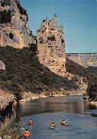 07 Vallon-Pont-d'Arc  Gorges De L'Ardèche Rocher De La Cathédrale à La Madeleine  (Scan R/V) N°   28   \PB1103 - Vallon Pont D'Arc