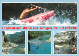 07 Gorges De L'Ardèche Descente De La Rivière Vallon-Pont-d'Arc  (Scan R/V) N°   2   \PB1103 - Vallon Pont D'Arc